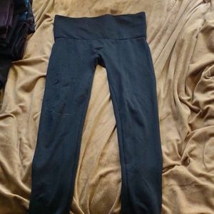 black high rise legging